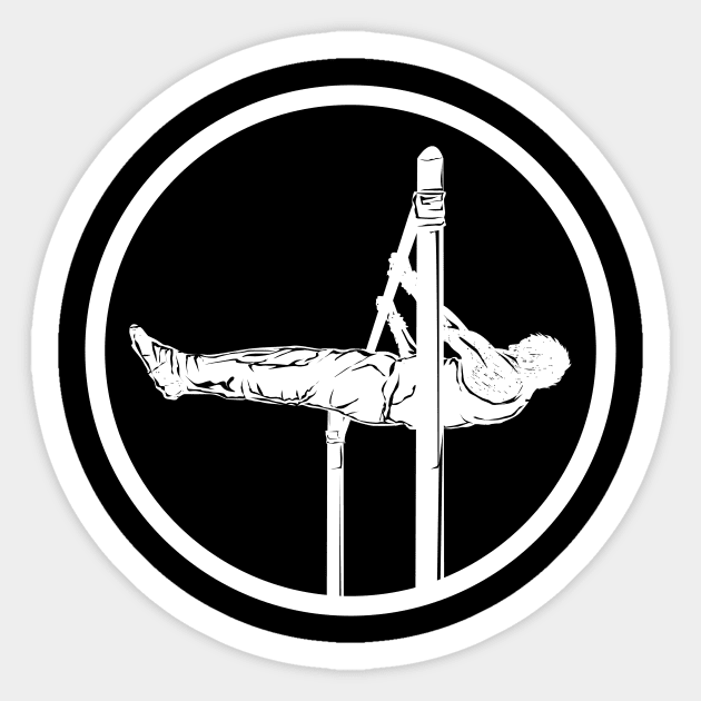 Front Lever - STREET STRENGTH Sticker by Speevector